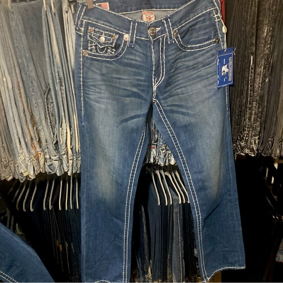 SOLD!Rare! NWT! BlueLabel Ricky SuperT in “SXM TRUSTFALL”wash TrueReligion 31x34 - Picture 5 of 9